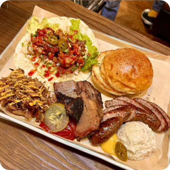 テキサスバーベキュープレート